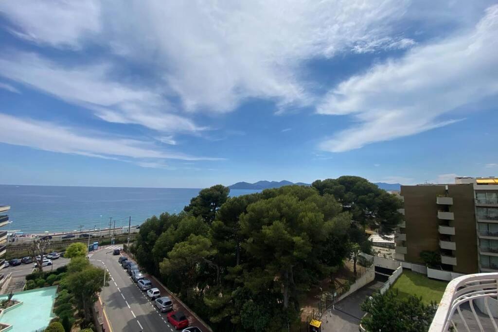 C060-Bel Appartement Avec Vue Mer - Picaud Cannes Ngoại thất bức ảnh