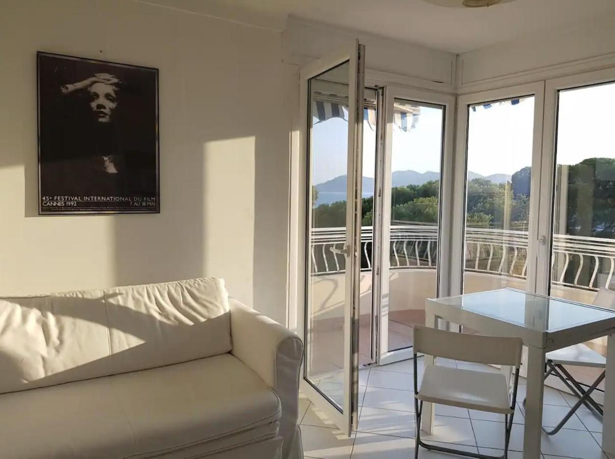 C060-Bel Appartement Avec Vue Mer - Picaud Cannes Ngoại thất bức ảnh